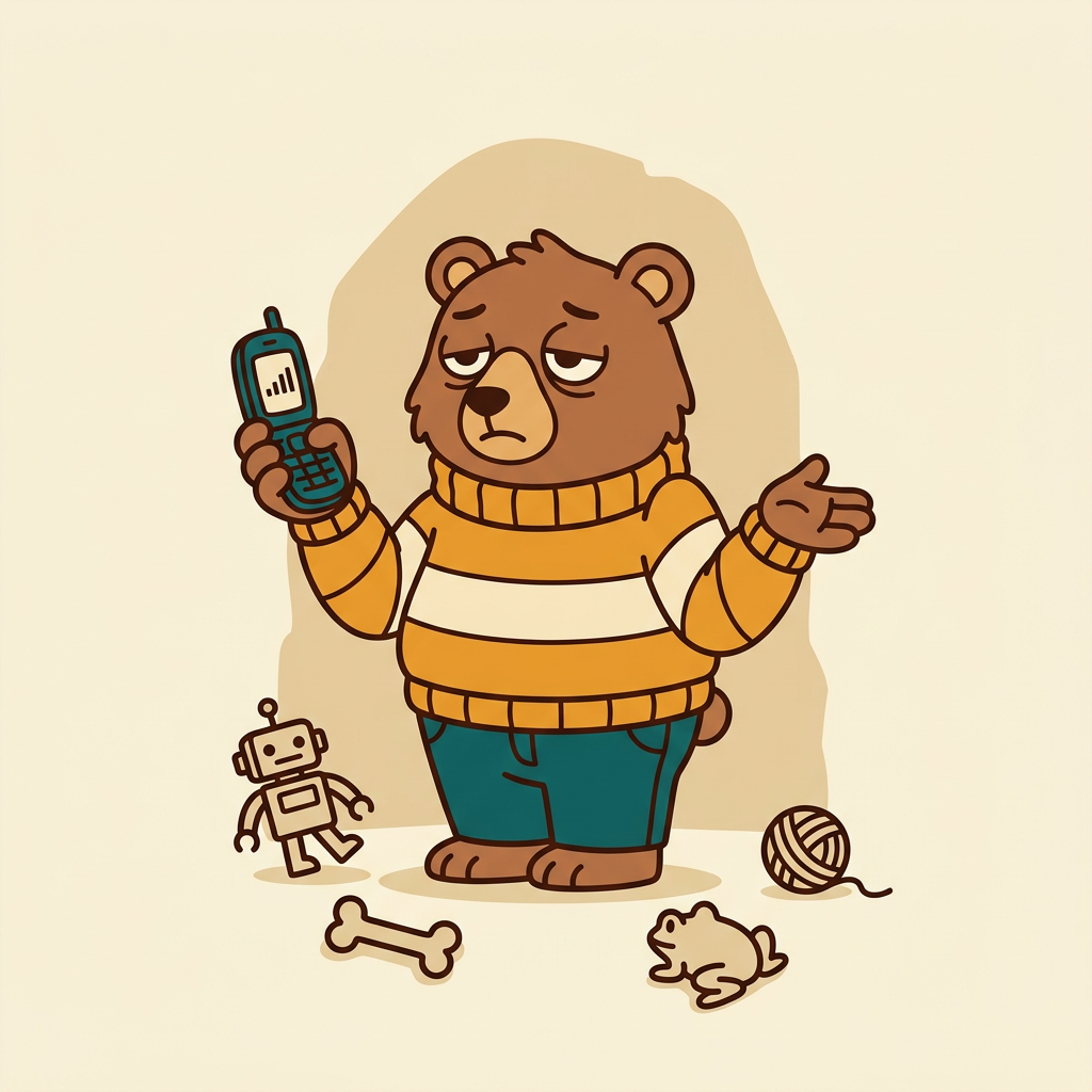 the bear mascot